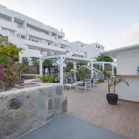 2br Private Terrace House - Solarium & Pool * Mogan