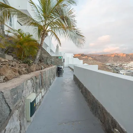 2br Private Terrace House - Solarium & Pool Apartment Mogan